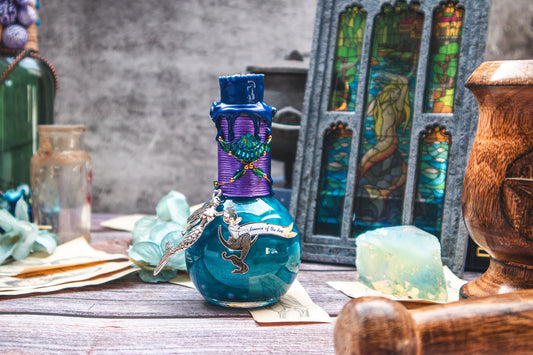 Essence of the deep Potion Label Digital Download PNG