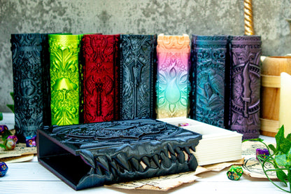 Divine Staff Cleric Dice tome - Dice holder & Dice tray