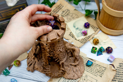 Mimic Castle dice tower