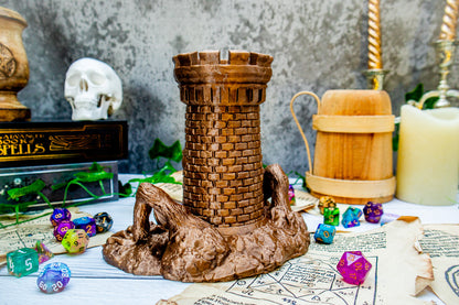 Mimic Castle dice tower