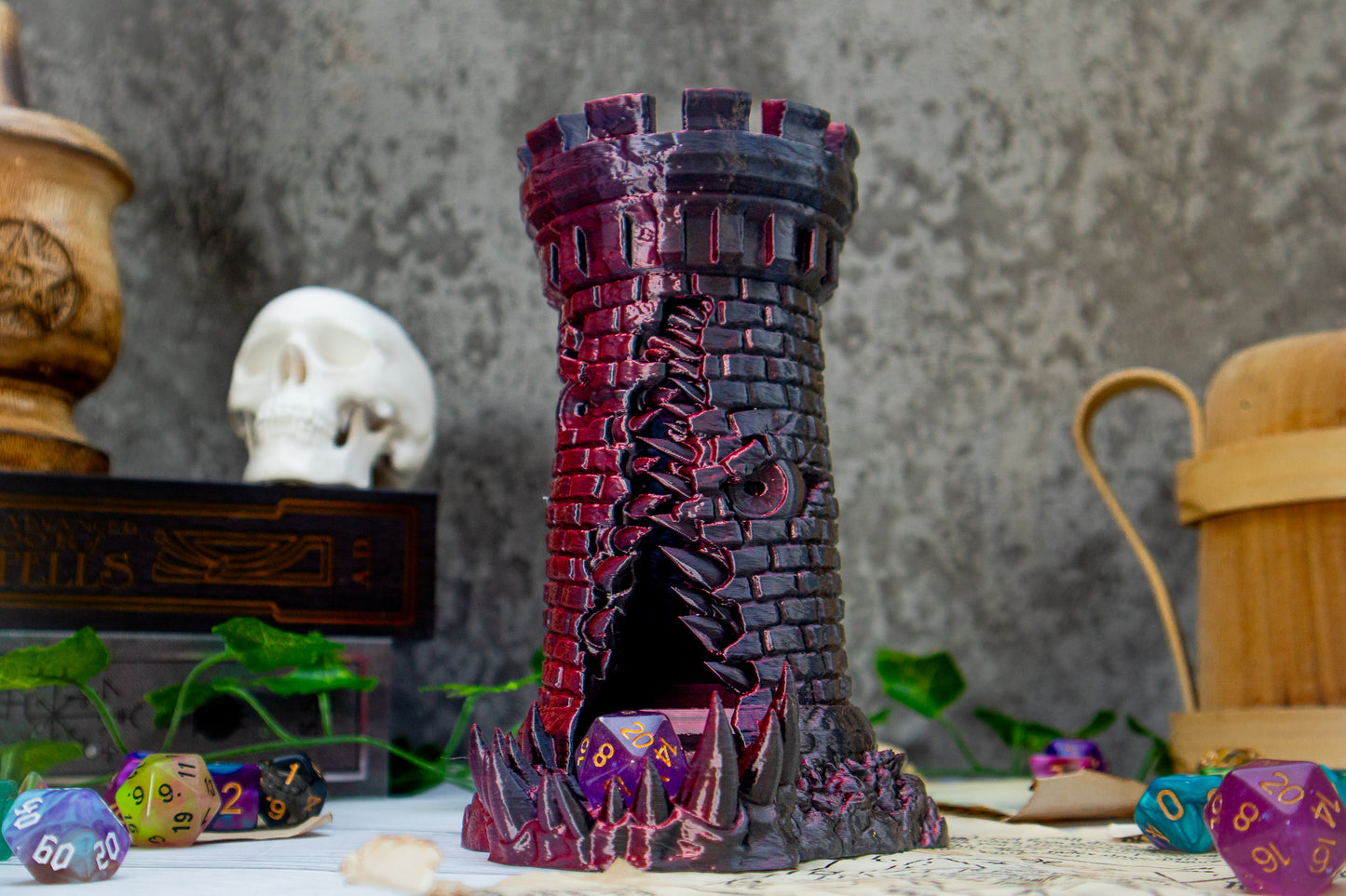 Mimic Castle dice tower