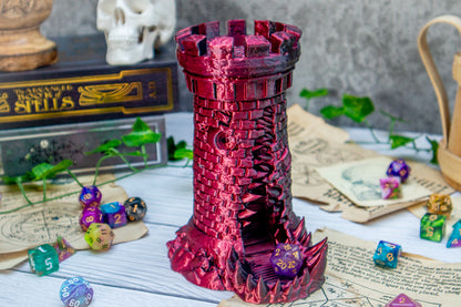Mimic Castle dice tower