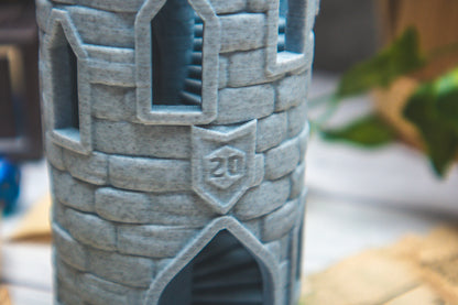 Dice tower castle tower
