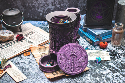 Battle Axe Dice Tower Mug