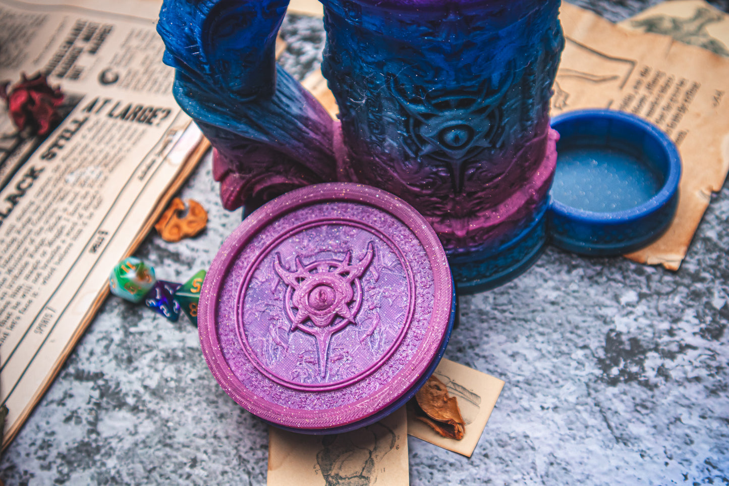 Warlock Dice Tower Mug