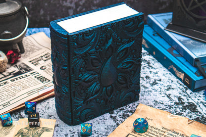 Water Magic Dice Tome - Holder, Tower & Dice tray