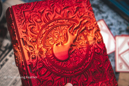 Fireball Dice Tome - Holder, Tower & Dice tray