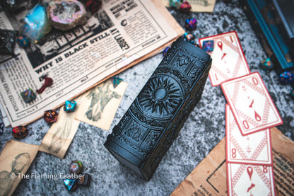 Sun Dice Tome - Holder, Tower & Dice tray