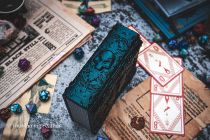 Skull Dice Tome - Holder, Tower & Dice tray