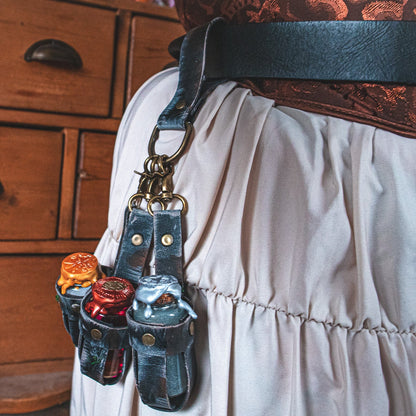 Belt Potion set - Healing, Sunlight and Liquid Silver