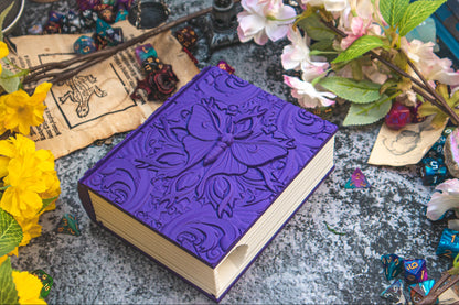 Lunar Moth Dice Tome - Holder, Tower & Dice tray