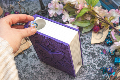 Lunar Moth Dice Tome - Holder, Tower & Dice tray