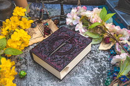 Sword Dice Tome - Holder, Tower & Dice tray