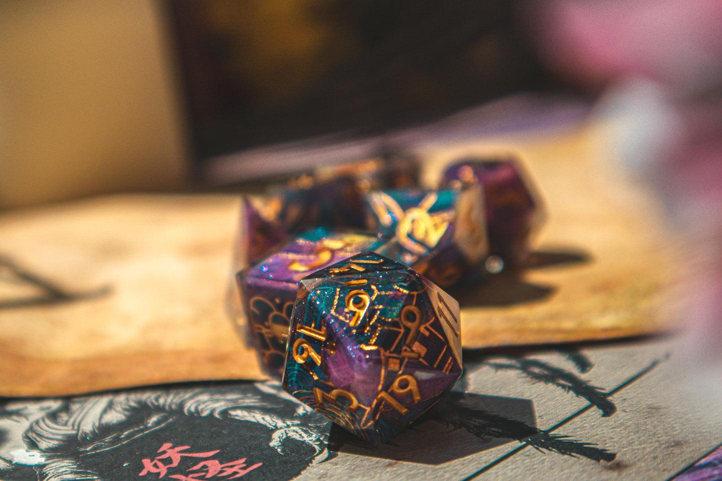 Artist's Prism - Premium Resin Dice set