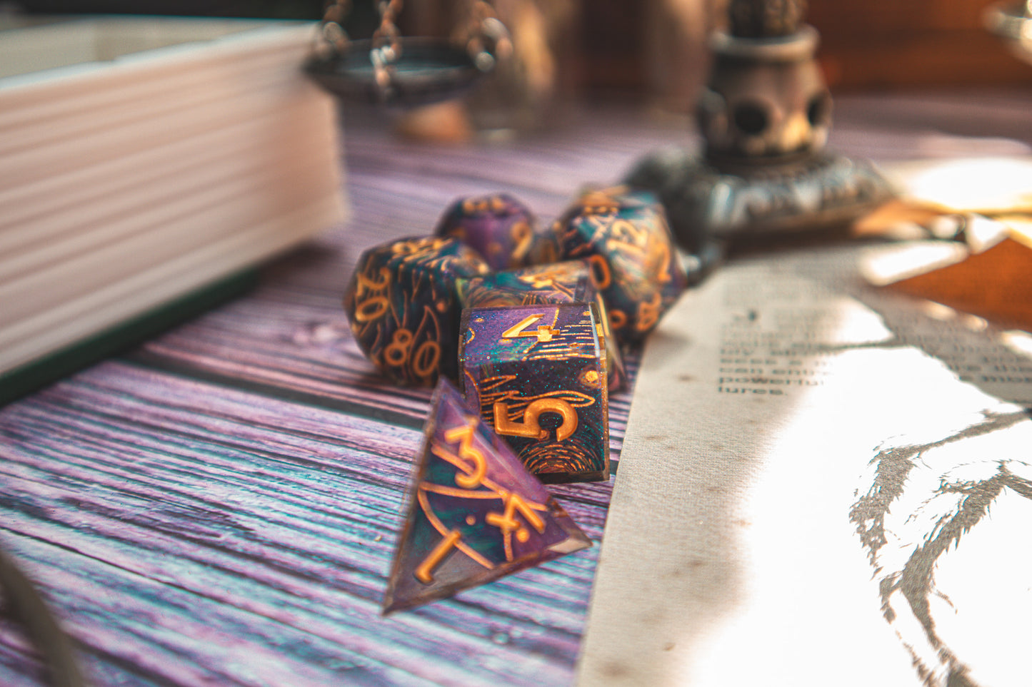 Artist's Prism - Premium Resin Dice set