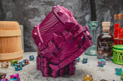 Mimic Dice Tower - The Flaming Feather & Flaming Filament