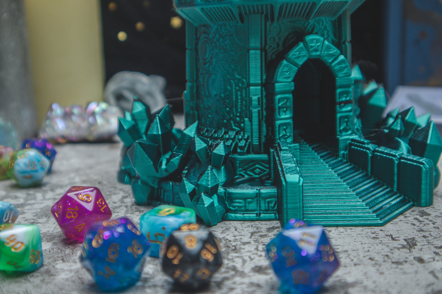 Observatory dice tower