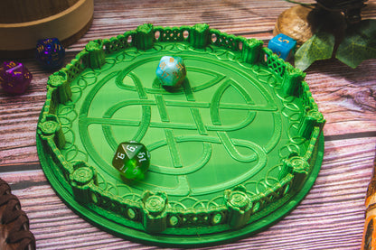 Druid Circle dice tray