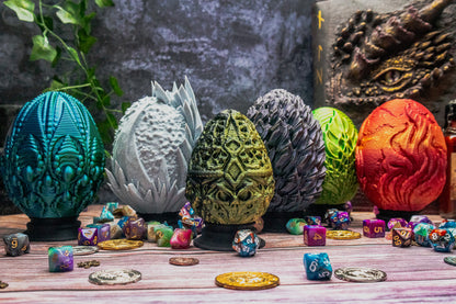 Blazeheart Dragon Egg + Stand