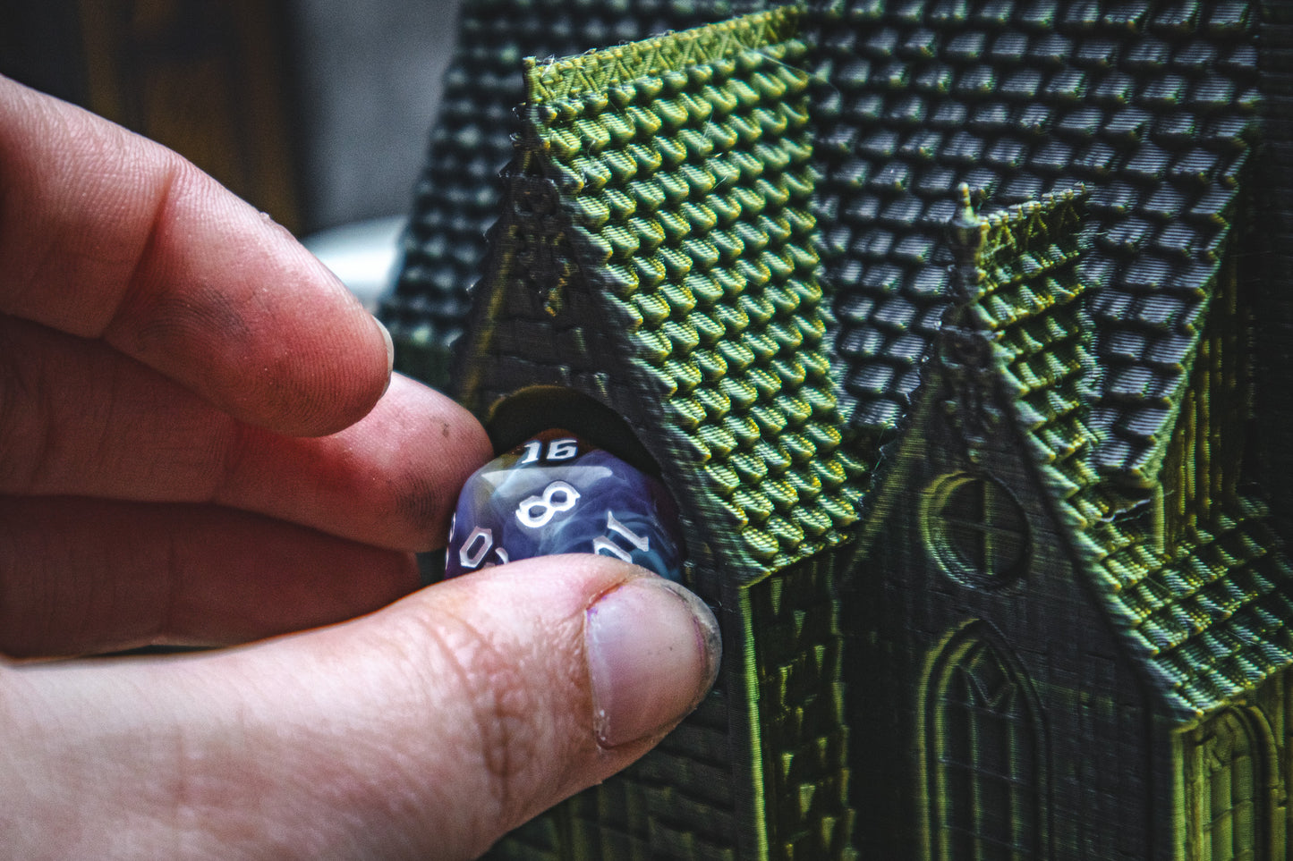 Haunted House dice tower