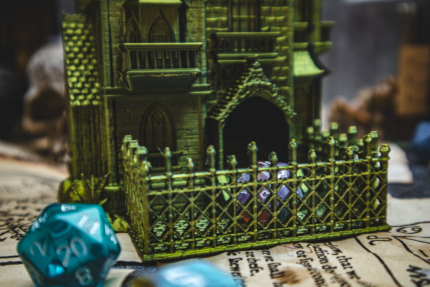 Haunted House dice tower