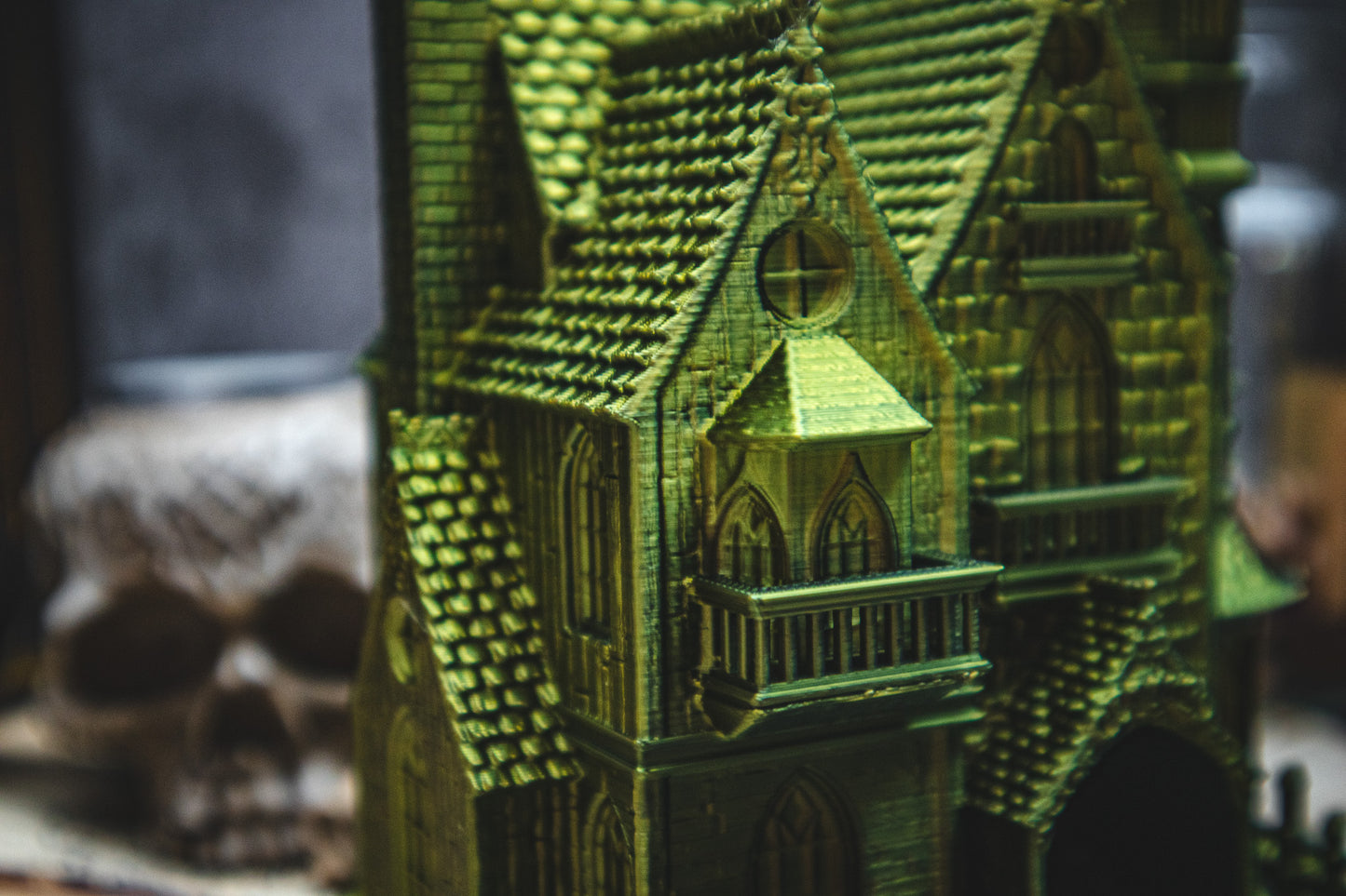 Haunted House dice tower