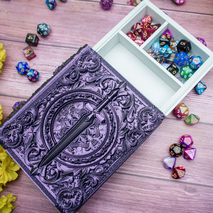 Mystery Dice Tome - Dice holder, tower and tray!