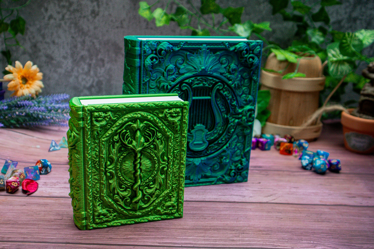 Battle Axe Dice tome - Dice holder & Dice tray