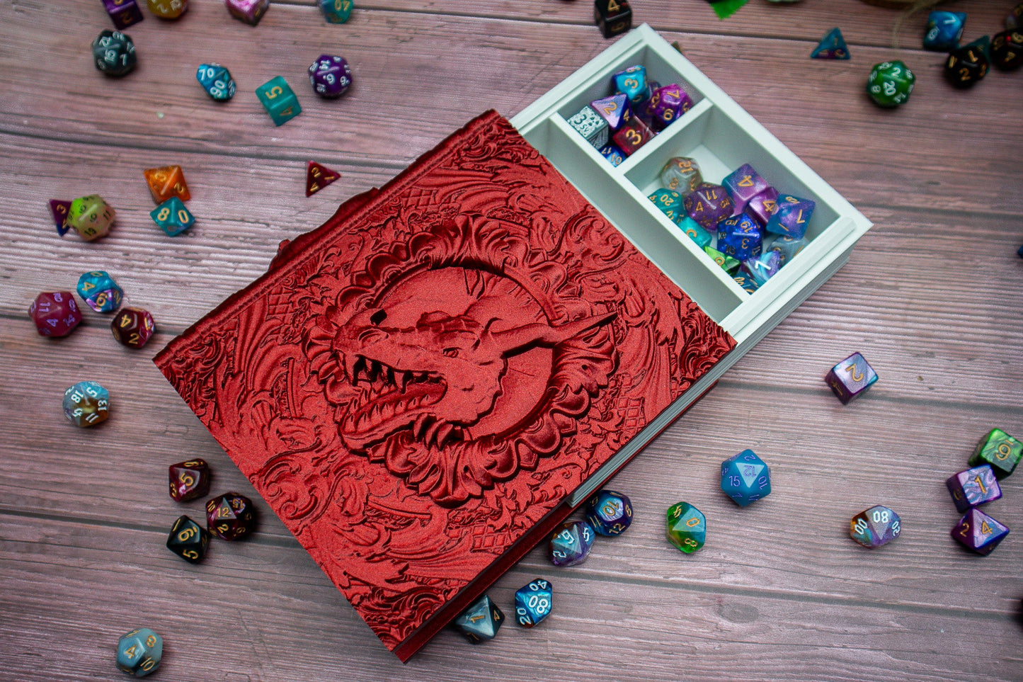 Dragon Dice tome - Dice holder & Dice tray