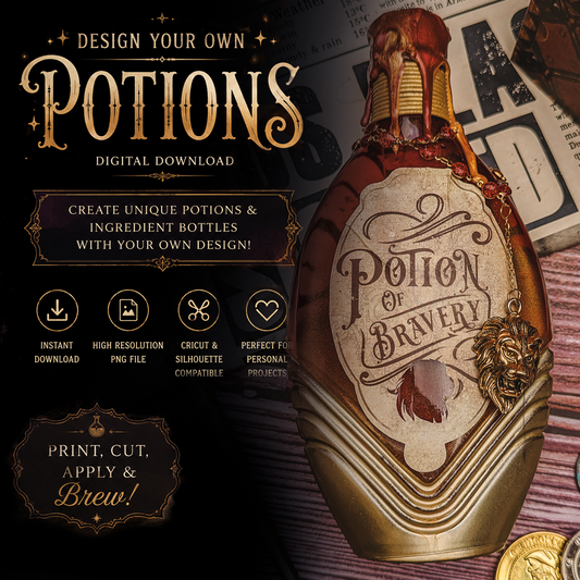 Potion of Bravery Digital Download PNG
