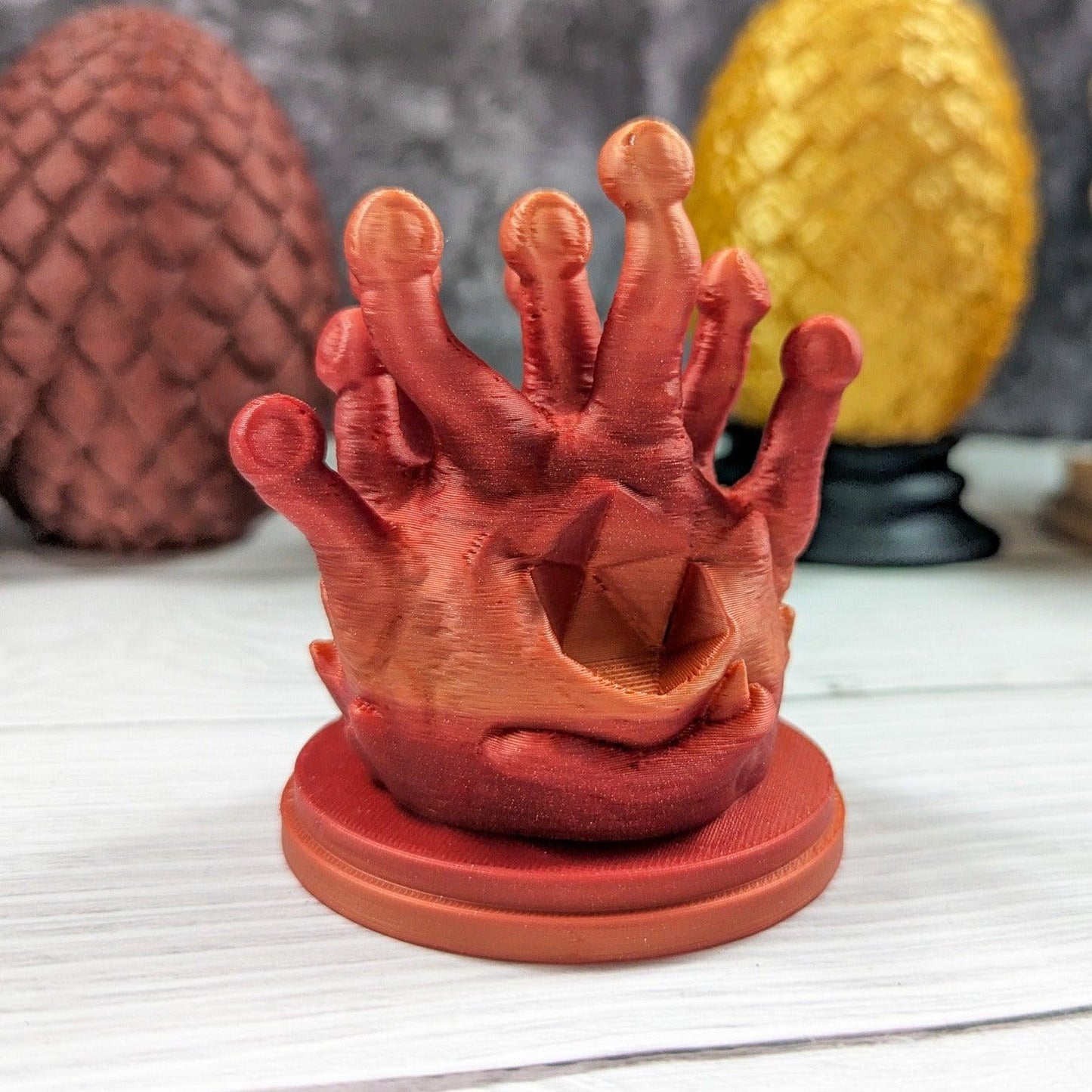 Beholder dice guardian - The Flaming Feather & Flaming Filament