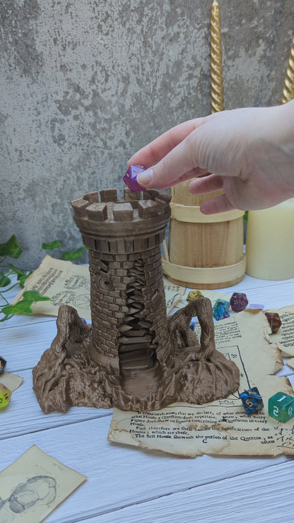 Mimic Castle dice tower