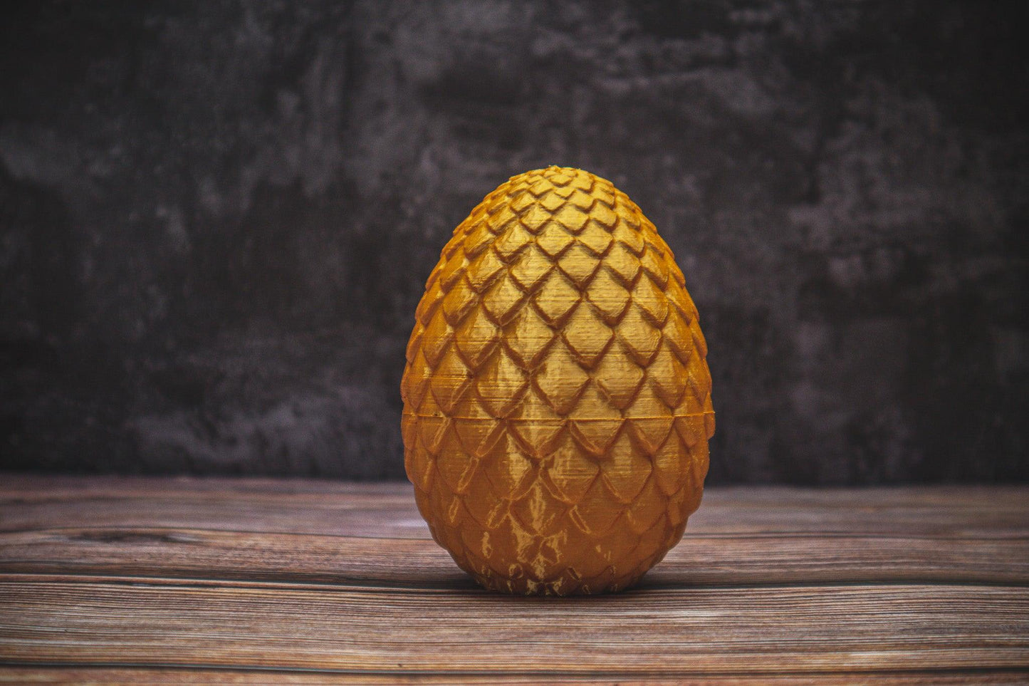 Dragon egg - screw on dice holder - The Flaming Feather & Flaming Filament