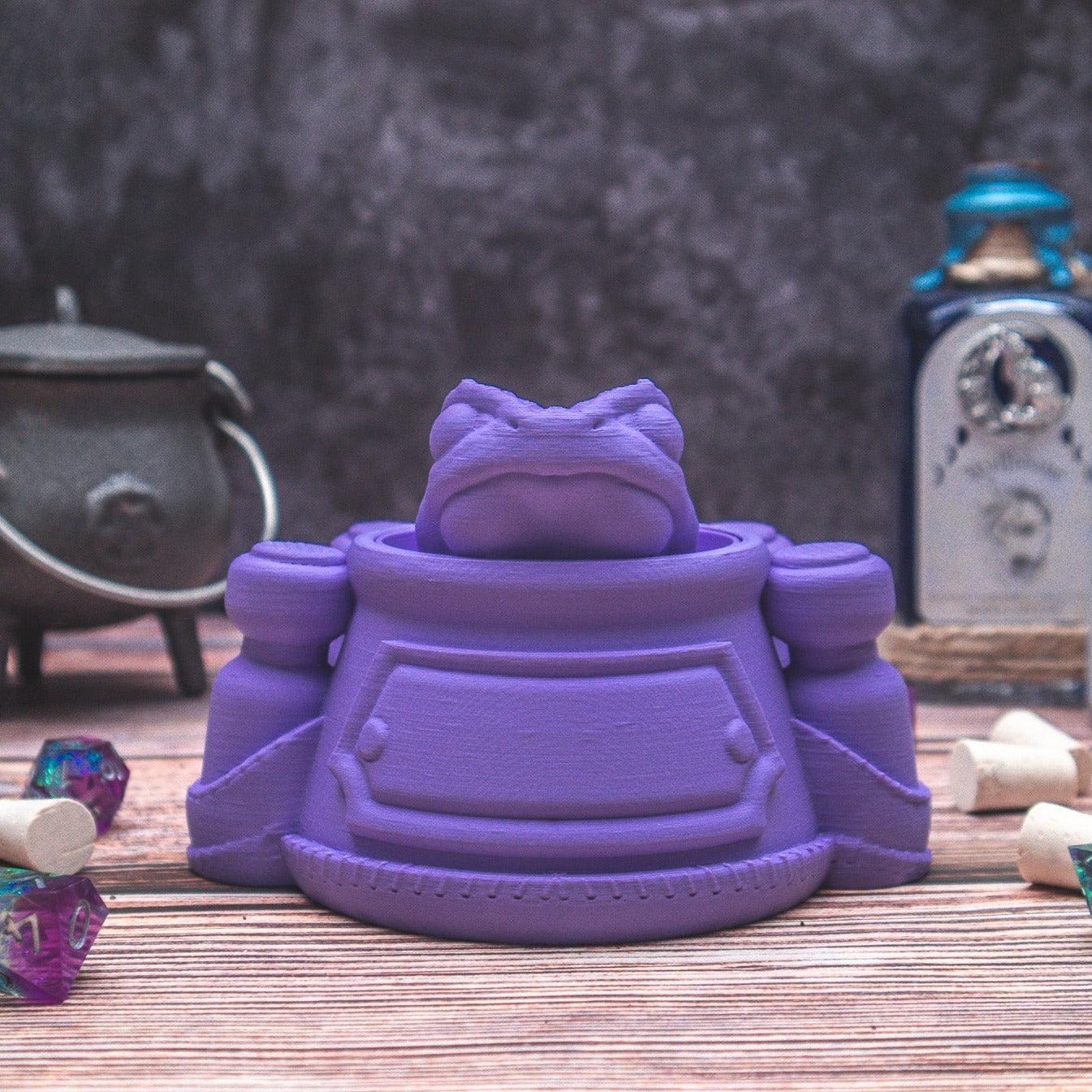 Potion Master dice holder - The Flaming Feather & Flaming Filament