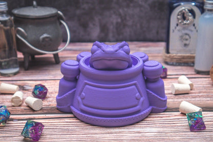 Potion Master dice holder - The Flaming Feather & Flaming Filament