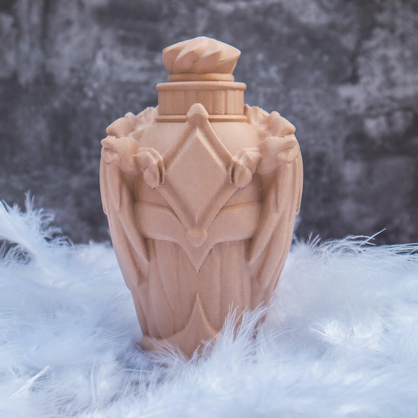 Potion of Flight dice holder - The Flaming Feather & Flaming Filament