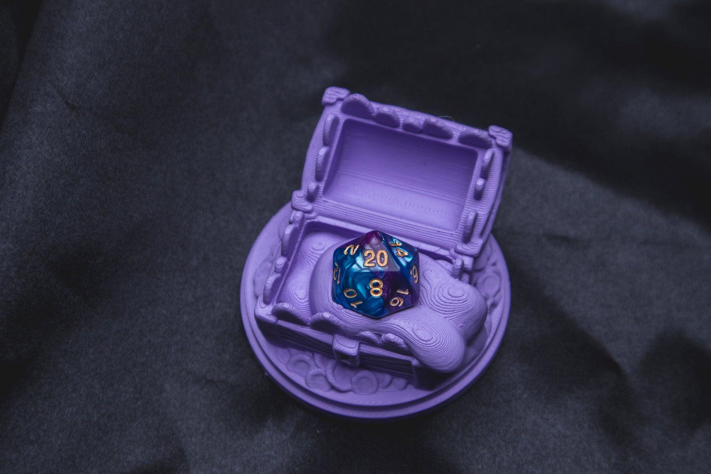 Mimic dice guardian - The Flaming Feather & Flaming Filament