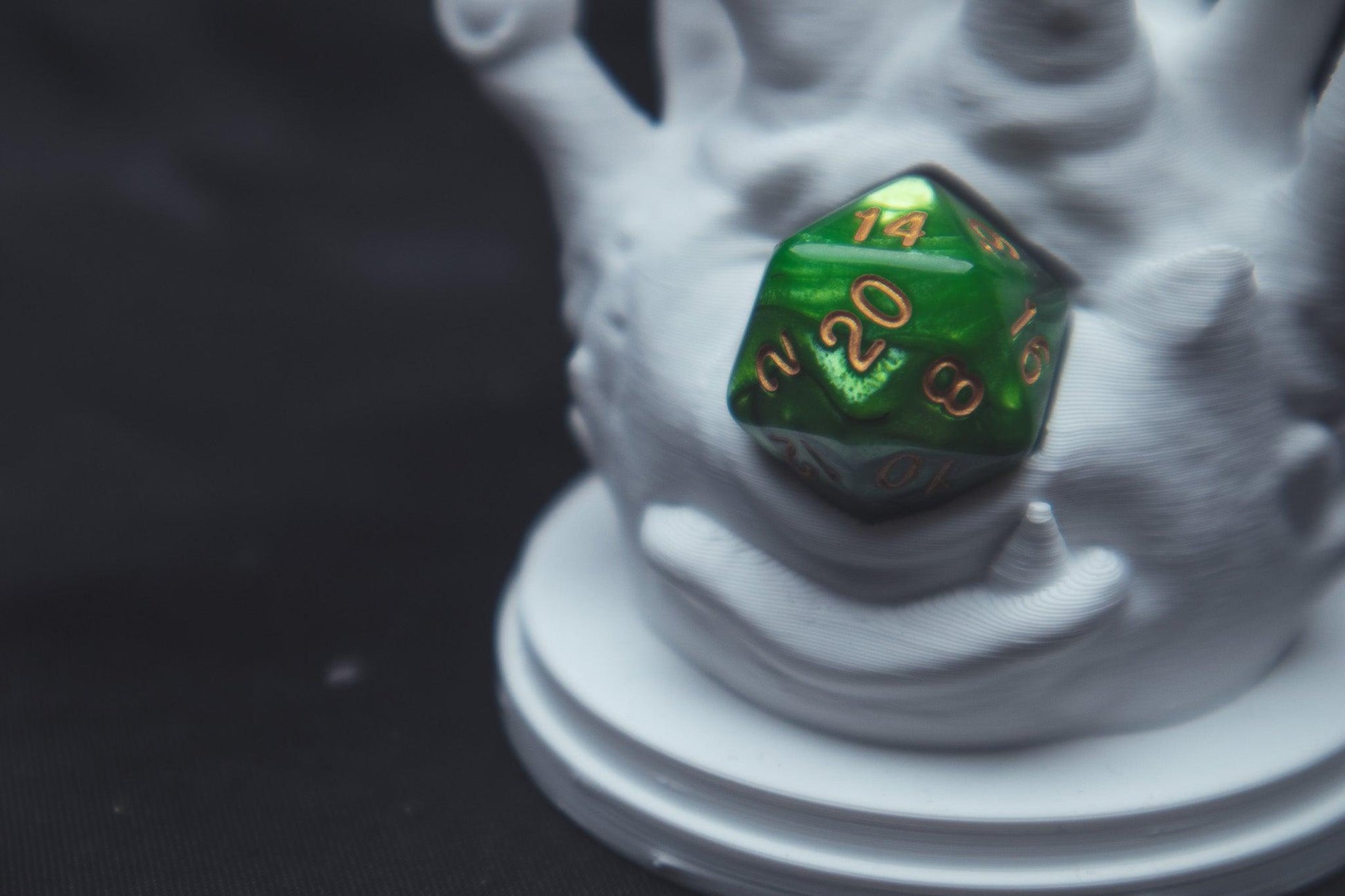 Beholder dice guardian - The Flaming Feather & Flaming Filament