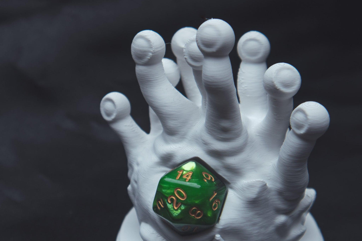 Beholder dice guardian - The Flaming Feather & Flaming Filament