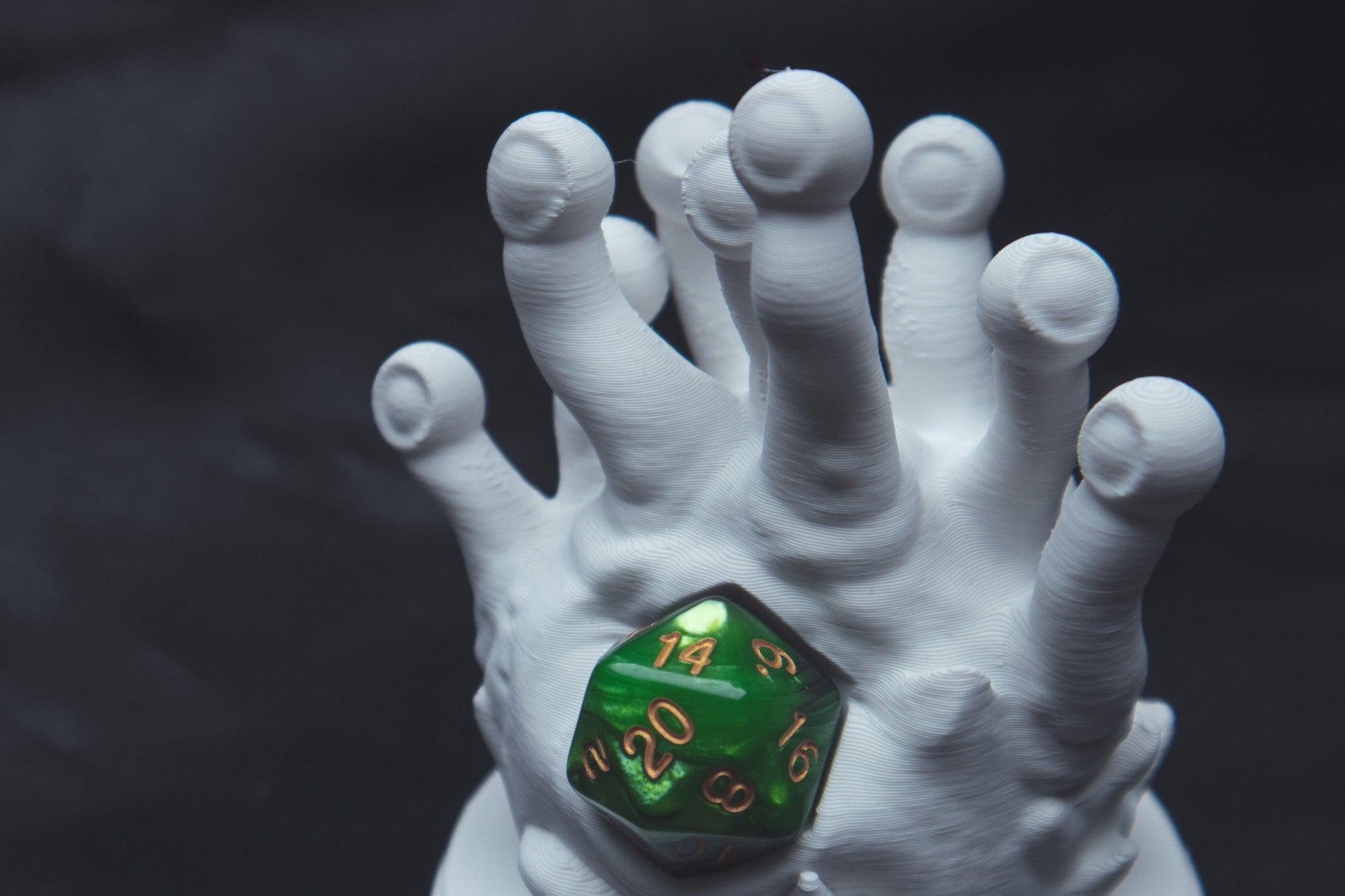Beholder dice guardian - The Flaming Feather & Flaming Filament