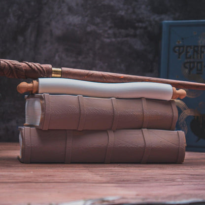 Magical Books Wandholder - Nintendo Switch Dock - The Flaming Feather & Flaming Filament
