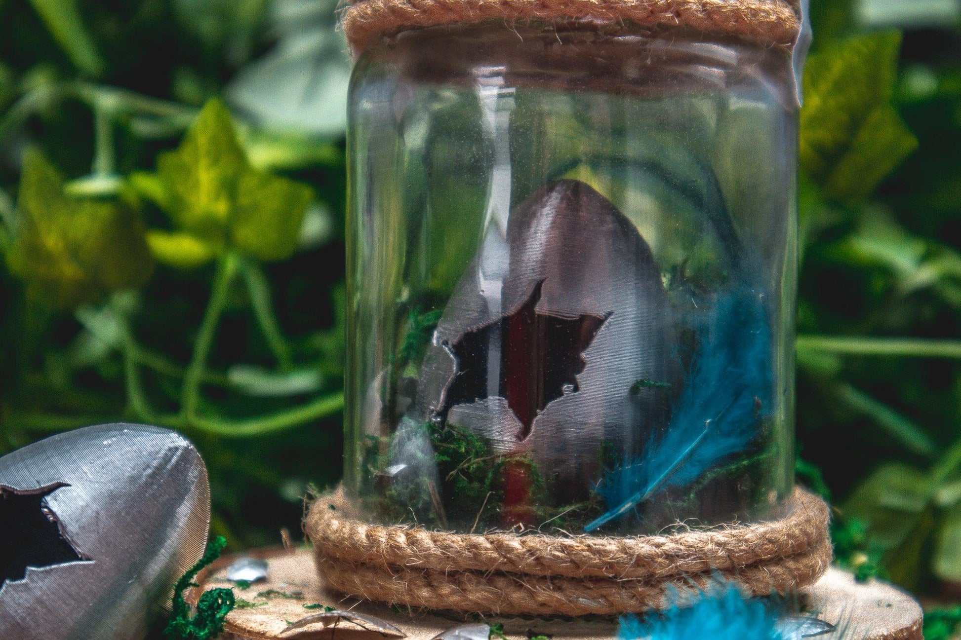 Occamy Eggs and Shells - The Flaming Feather & Flaming Filament