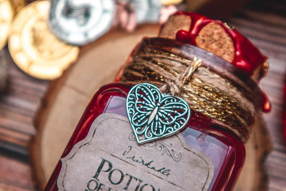 Potion of Healing with 2D4 in it - The Flaming Feather & Flaming Filament